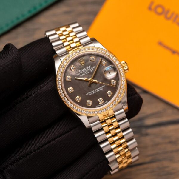 Dong Ho Rolex DateJust 278273 Replica 11 Mat Xa Cu Tim 31mm 8 1