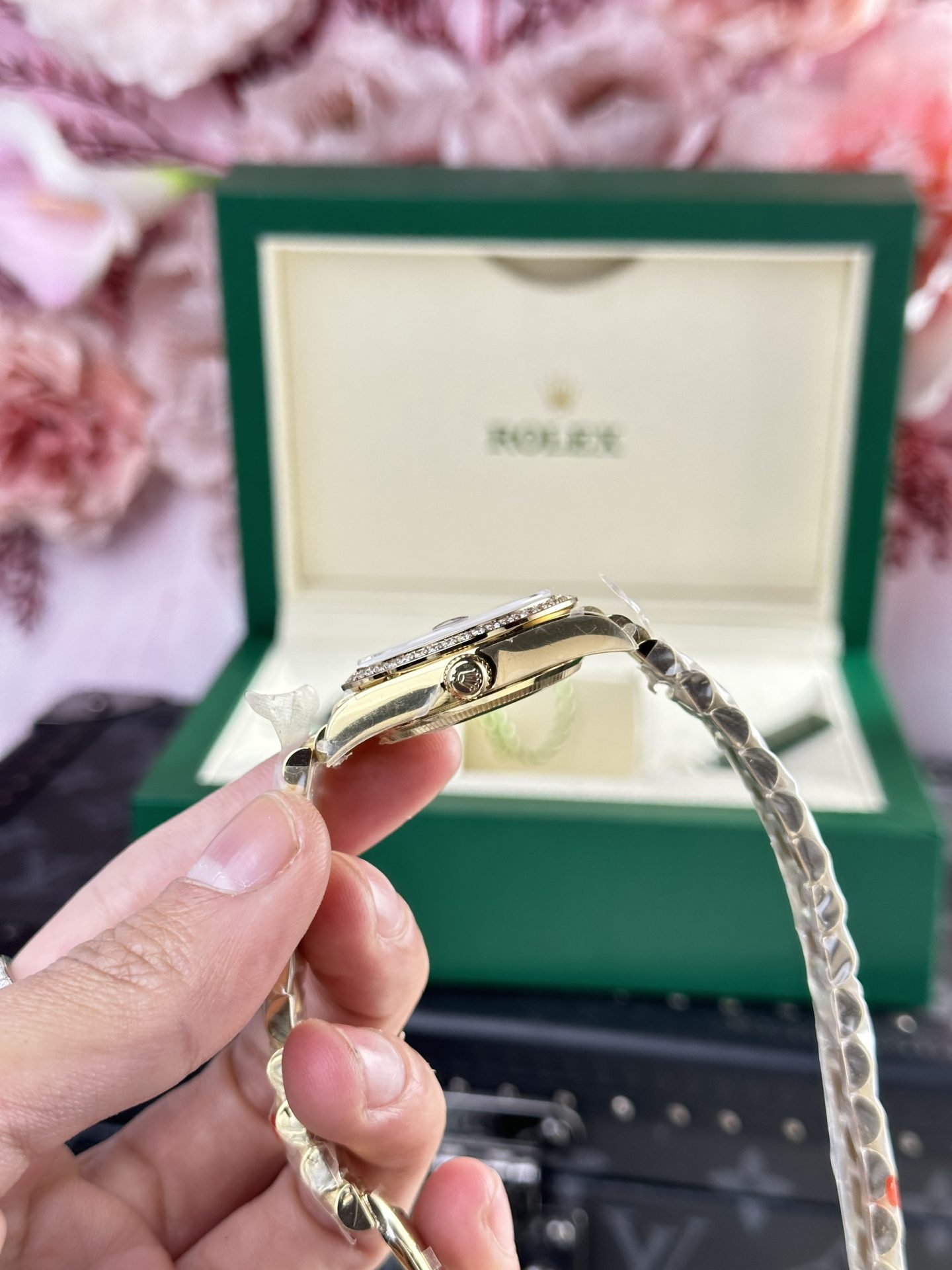 Rolex DateJust 278288 Super Clone Watch President Strap Diamond Bezel 31mm - Image 5