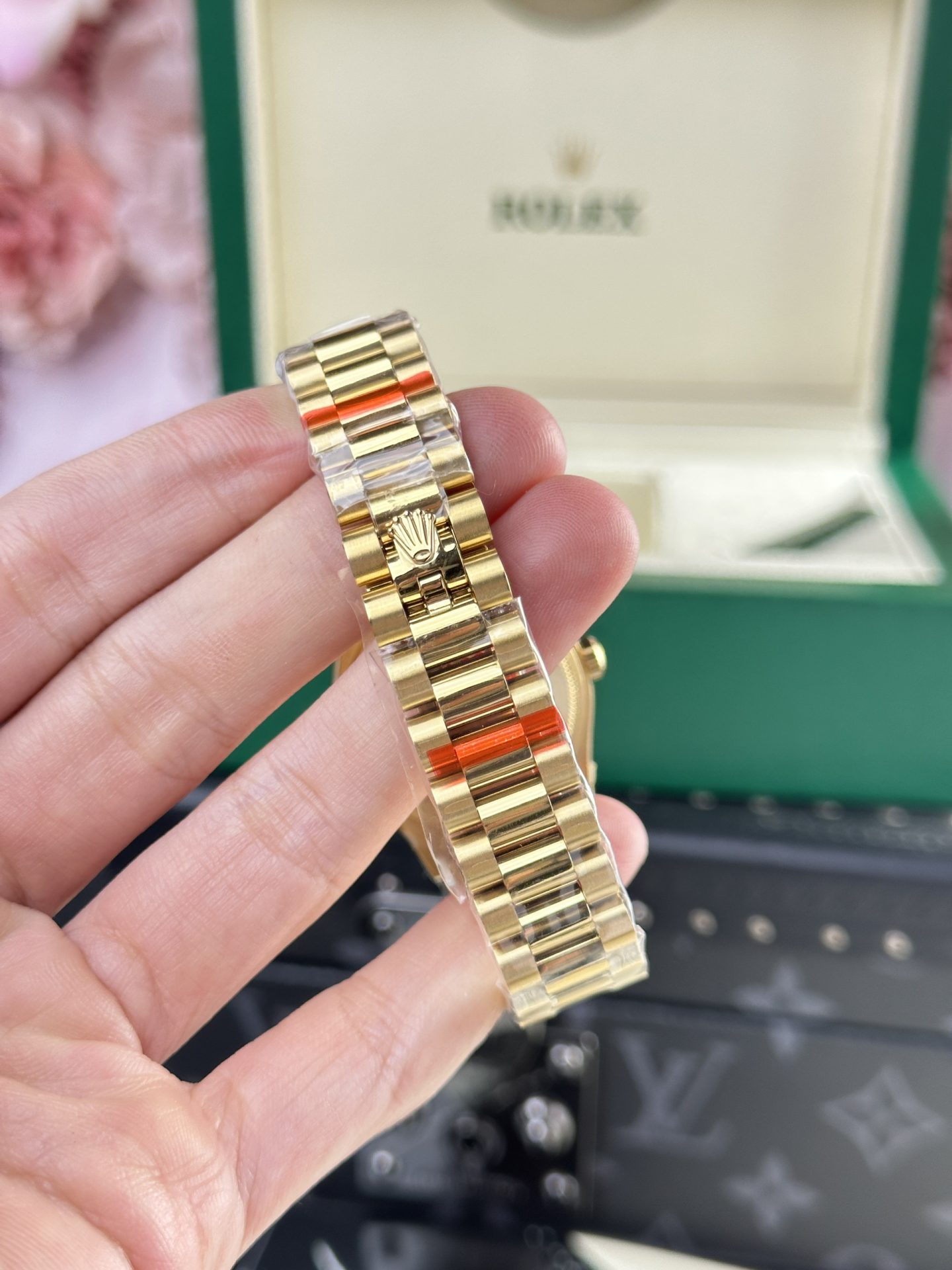 Rolex Super Clone DateJust 278288 Olive Flower Pattern Dial 31mm - Image 7