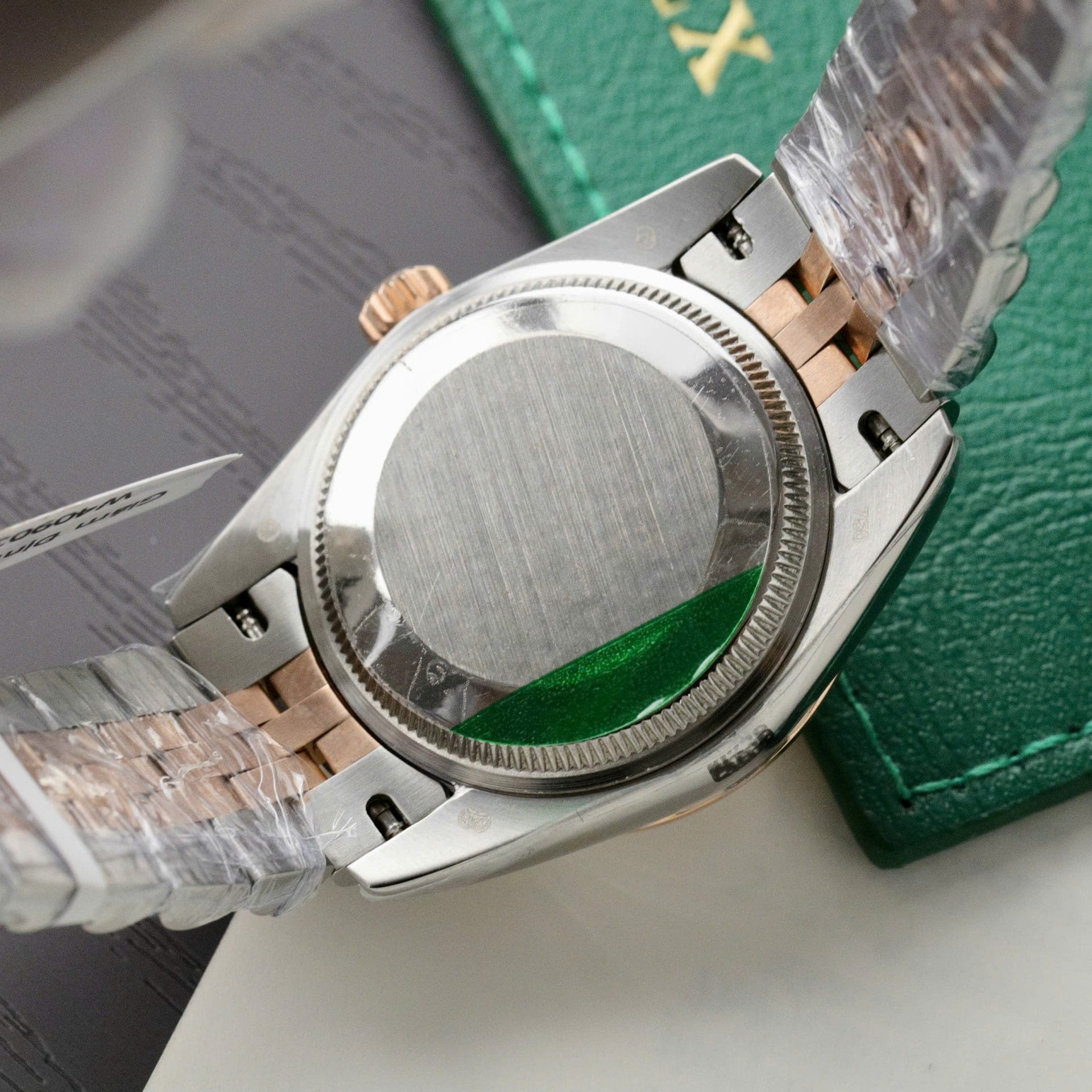 Rolex DateJust Super Clone Watch Custom Moissanite Diamonds Hong Kong 31mm - Image 10