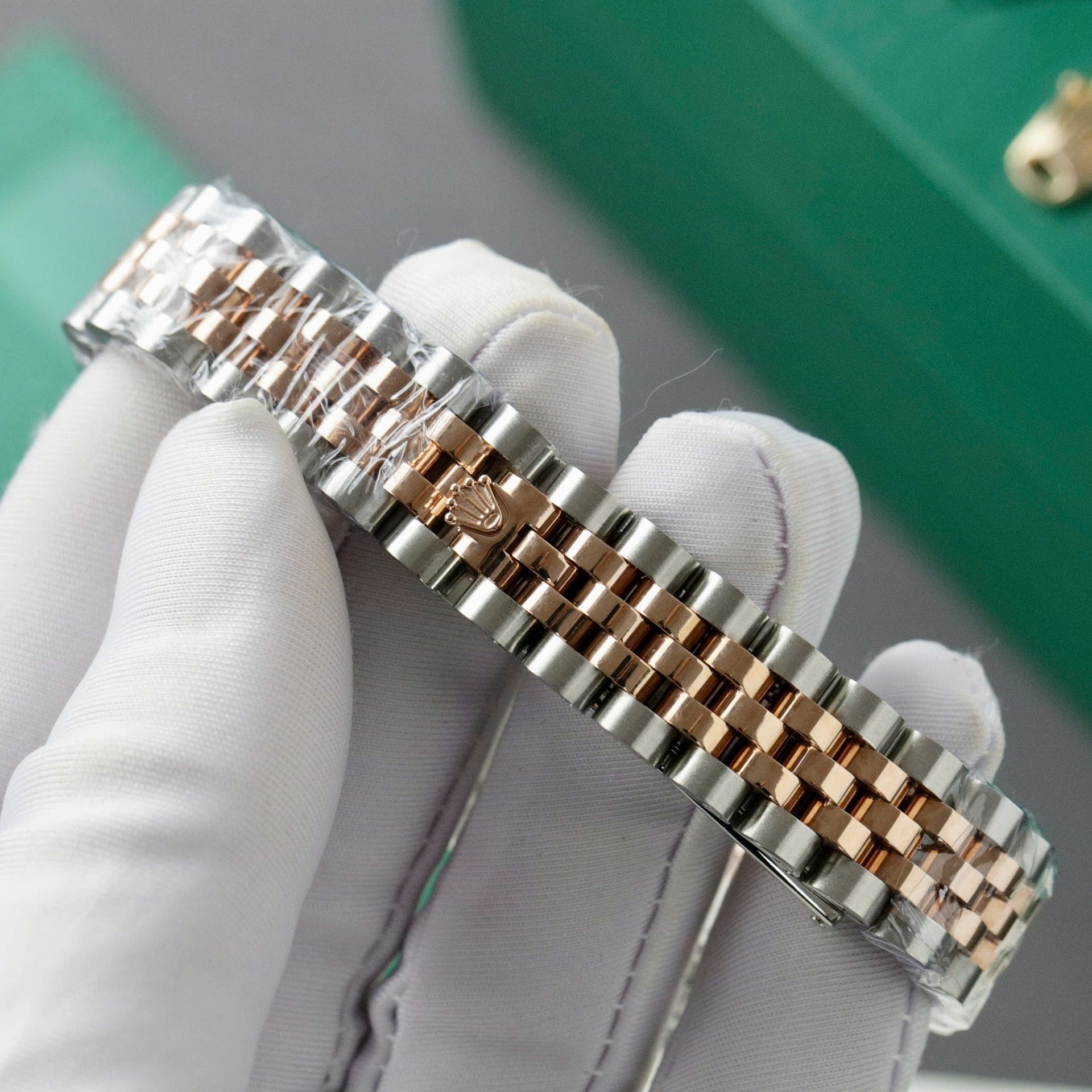 Rolex DateJust Super Clone Watch Custom Moissanite Diamonds Hong Kong 31mm - Image 11