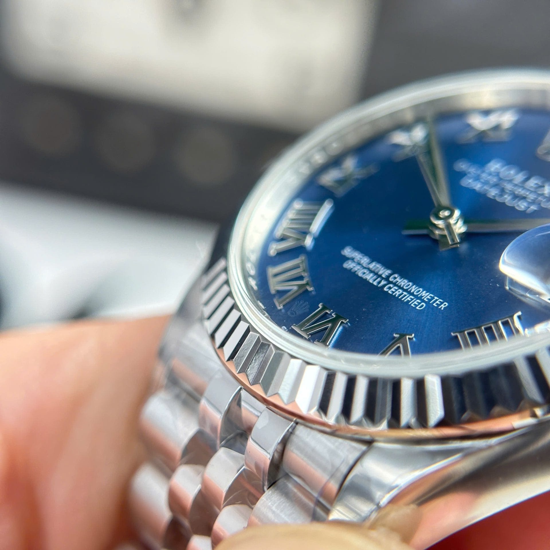 Rolex DateJust Super Clone Watches Dial Blue Jubilee Strap THB Factory 31mm - Image 8