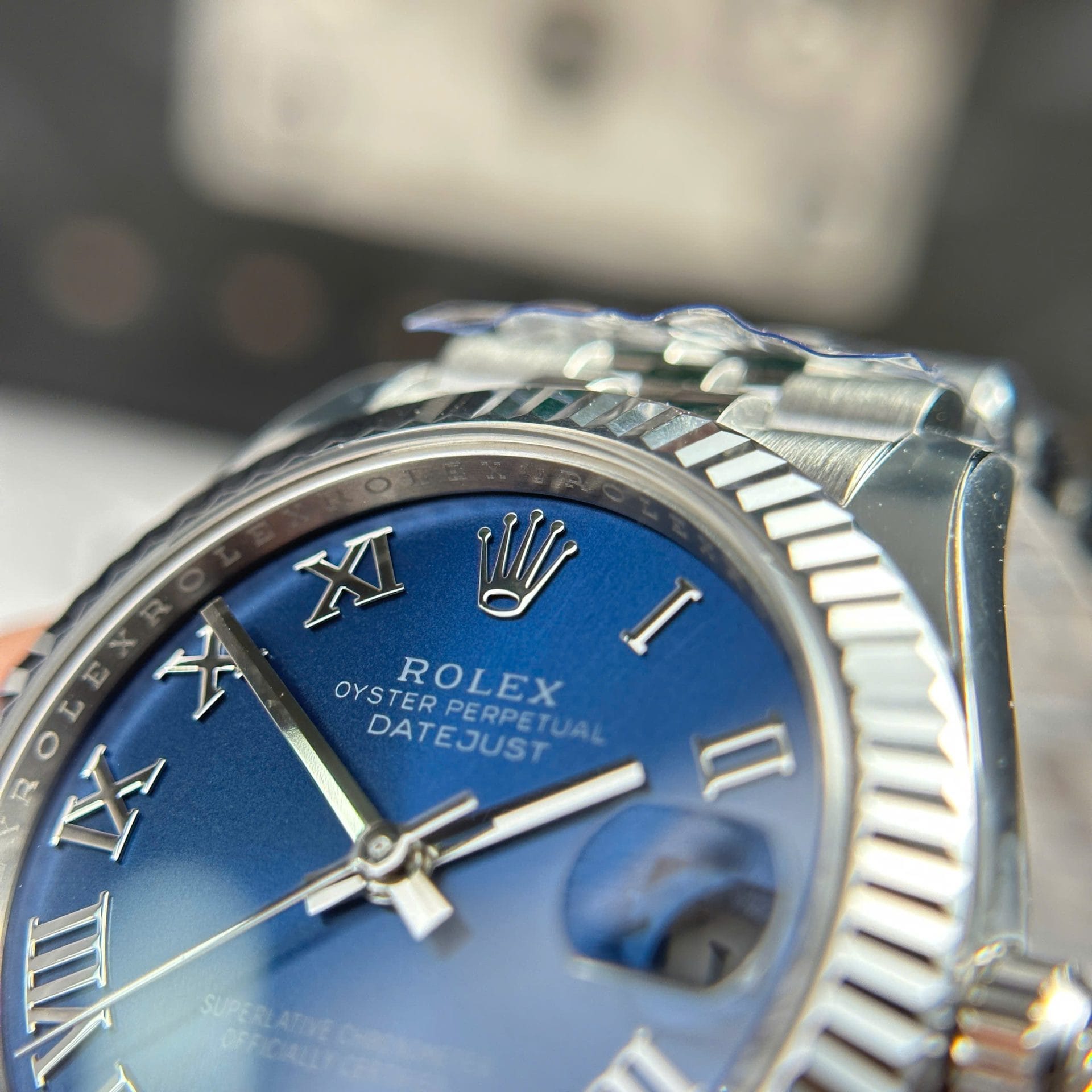 Rolex DateJust Super Clone Watches Dial Blue Jubilee Strap THB Factory 31mm - Image 7