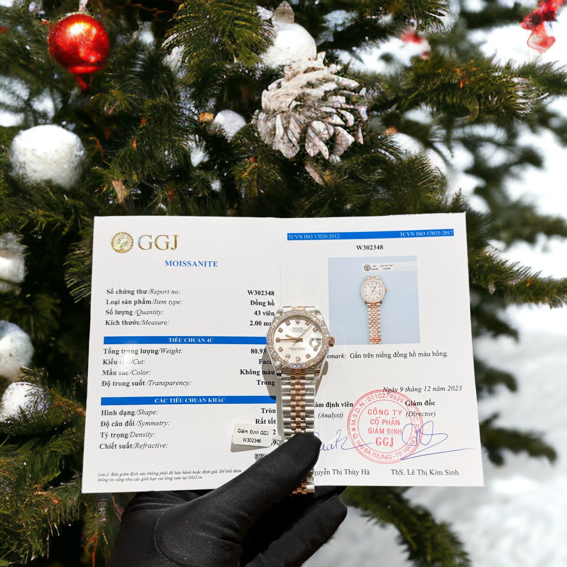 Rolex DateJust Moissanite Diamond White Dial Super Clone Watch Demi 31mm