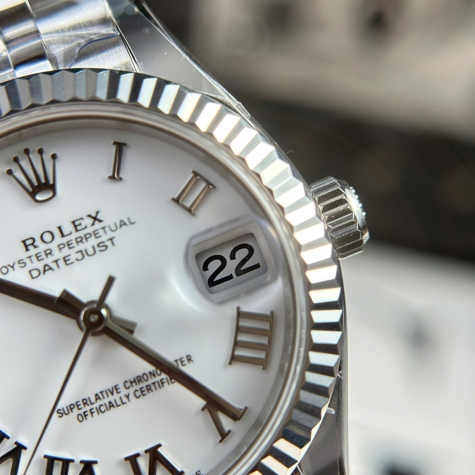 Rolex DateJust Super Clone Dial White Jubilee Strap THB Factory 31mm - Image 7