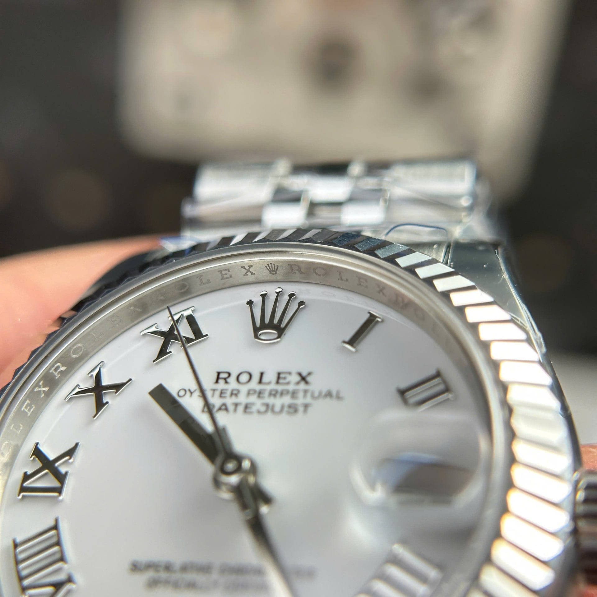 Rolex DateJust Super Clone Dial White Jubilee Strap THB Factory 31mm - Image 6