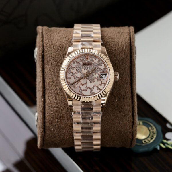 Dong Ho Rolex DateJust Replica 11 Nu Mat So Buom Dinh Da 31mm 1 1