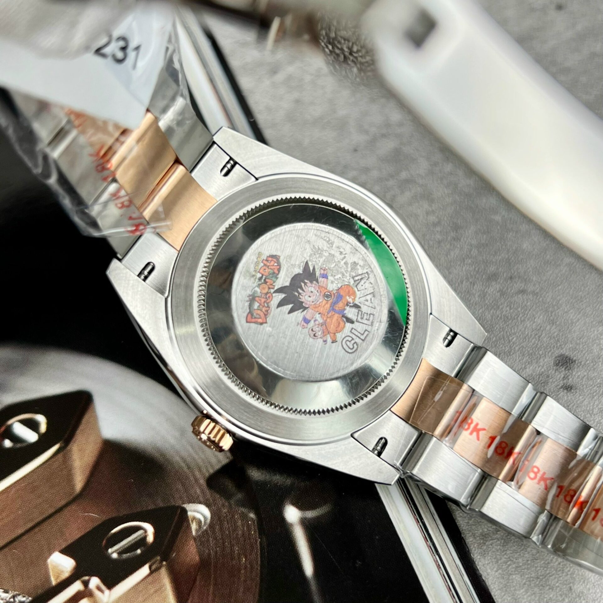 Rolex Datejust 126331 Super Clone Watch Gold Wrapped Oyster Strap Clean Factory 41mm - Image 8