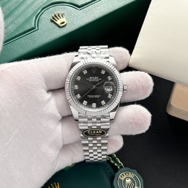 Dong Ho Rolex Datejust 126334 Rep 11 Mat So Xam Clean Factory 41mm 1 scaled 1