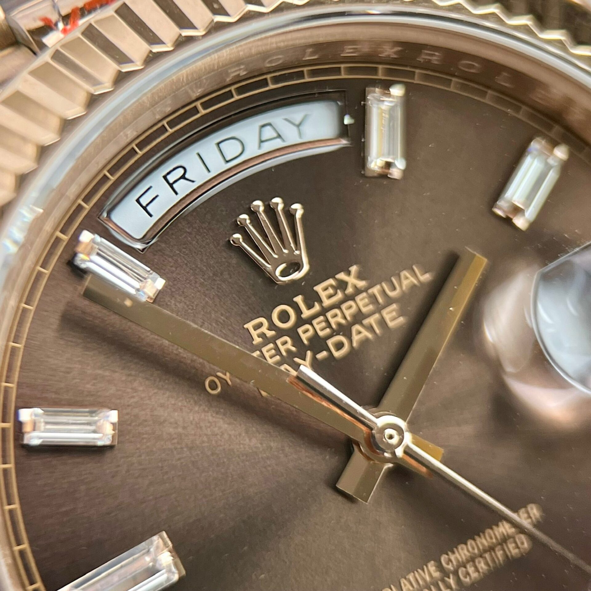 Rolex Day-Date 228235 Super Clone Watch Chocolate Dial GM Factory 40mm - Image 6
