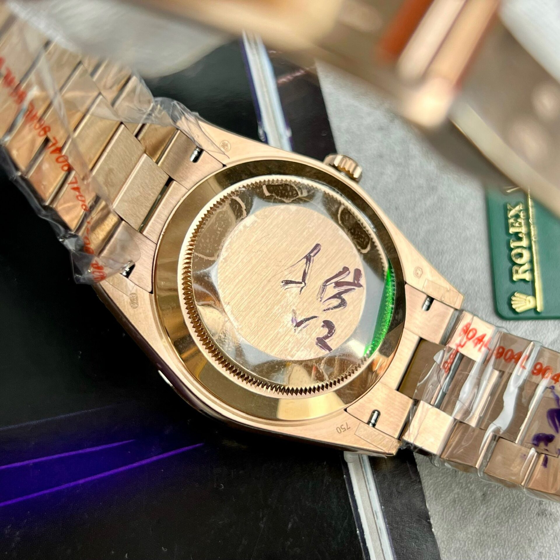 Rolex Day-Date 228235 Super Clone Watch Chocolate Dial GM Factory 40mm - Image 4