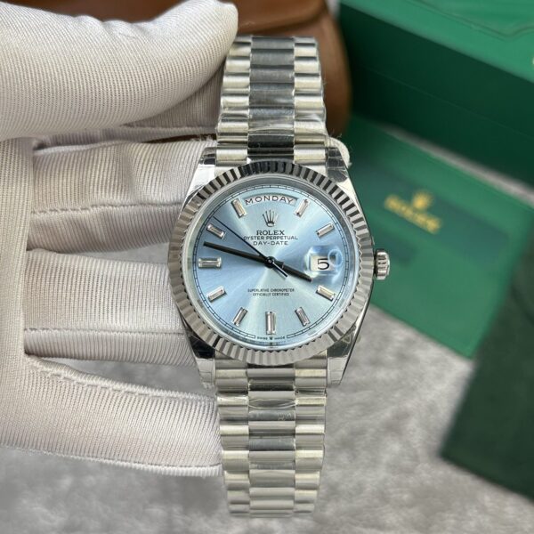 Dong Ho Rolex Day Date 228236 Mat So Dinh Da Rep 11 V2 GM Factory 40mm 3 1