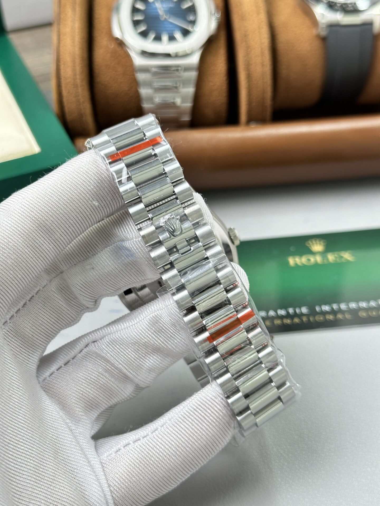 Rolex Day-Date 228236 Super Clone Weight 167gr Black Dial GM Factory 40mm - Image 5