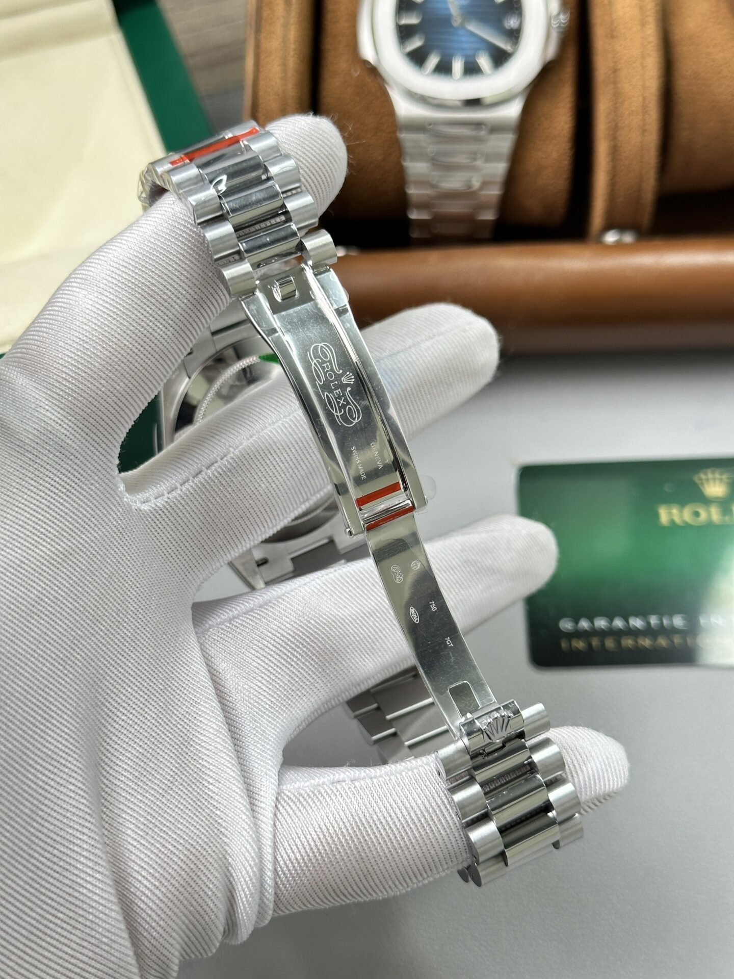 Rolex Day-Date 228236 Super Clone Weight 167gr Black Dial GM Factory 40mm - Image 6