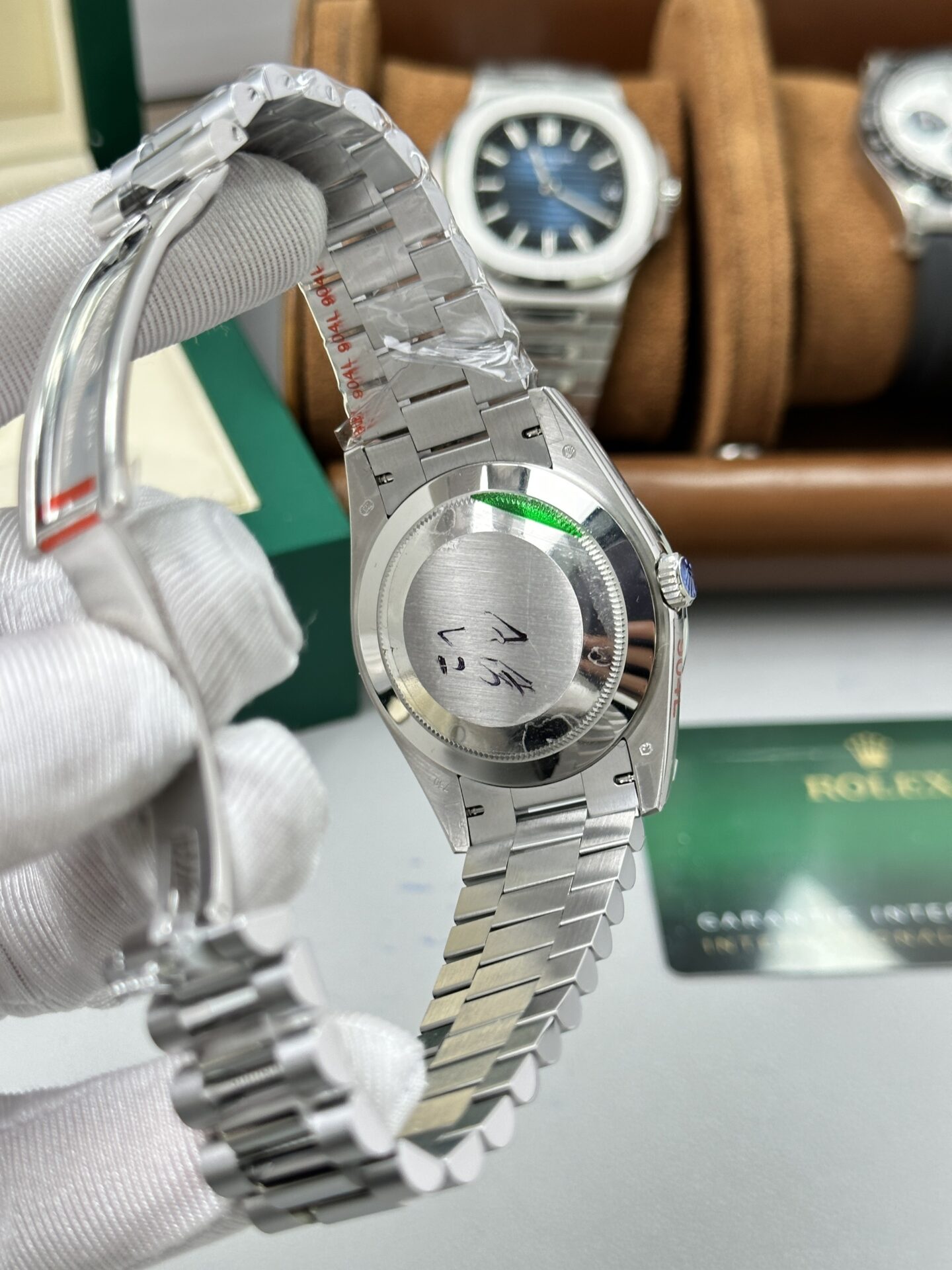 Rolex Day-Date 228236 Super Clone Weight 167gr Black Dial GM Factory 40mm - Image 7