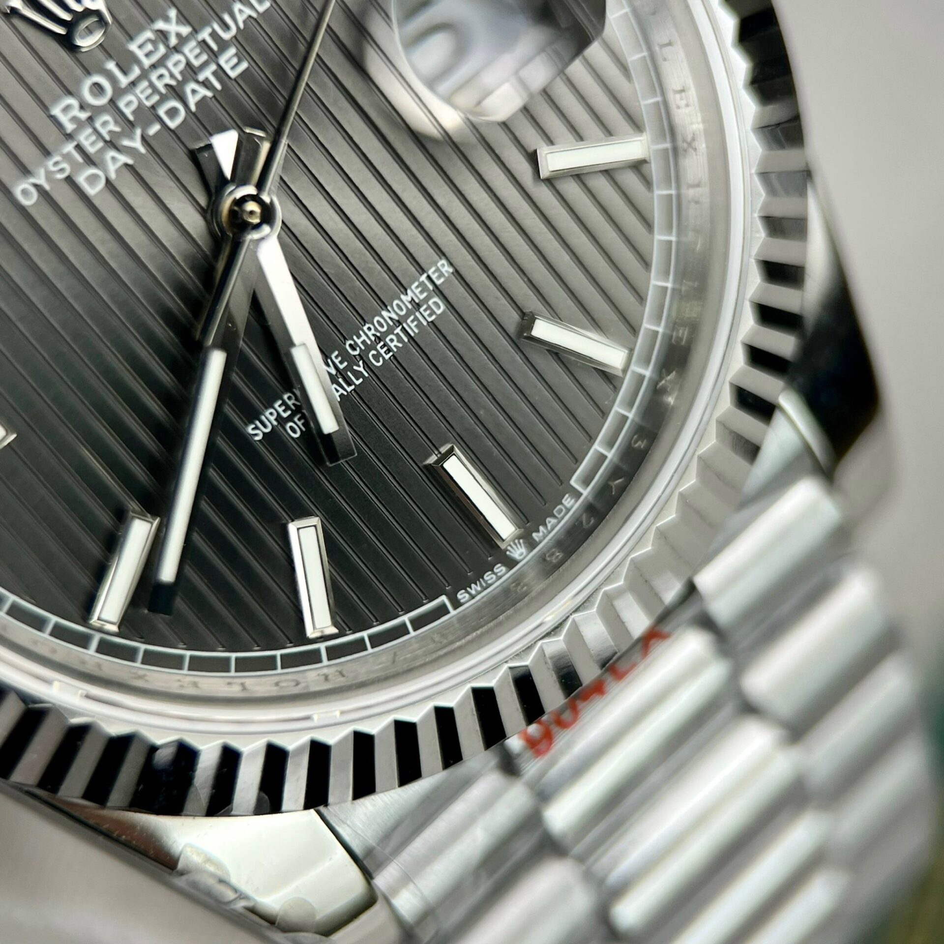 Rolex Day-Date 228236 Super Clone 11 Watch Grey Dial GM Factory 40mm - Image 6