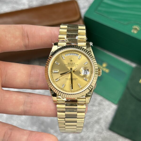 Dong Ho Rolex Day Date 228238 Rep 11 Thuy Sy Day President V2 GM Factory 40mm 5 1