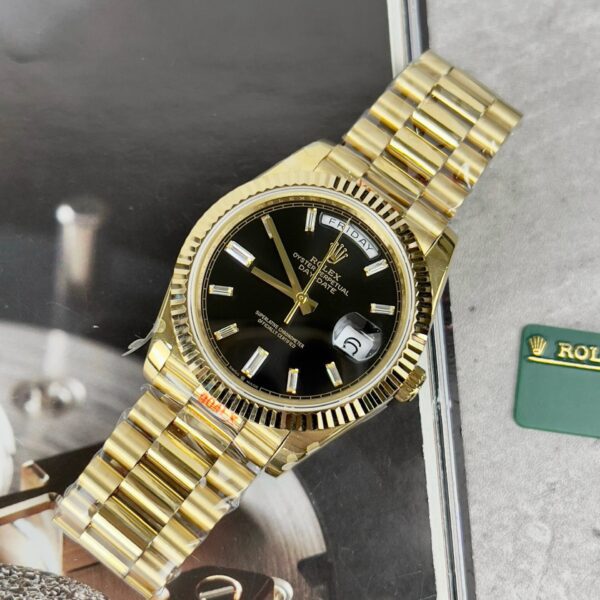 Dong Ho Rolex Day Date 228238 Replica 11 Mat Den Coc Dinh Da GM Factory 40mm 3 1