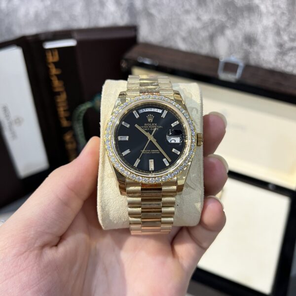 Dong Ho Rolex Day Date 228238 Tinh Chinh Do Kim Cuong Moissanite 40mm 3 1