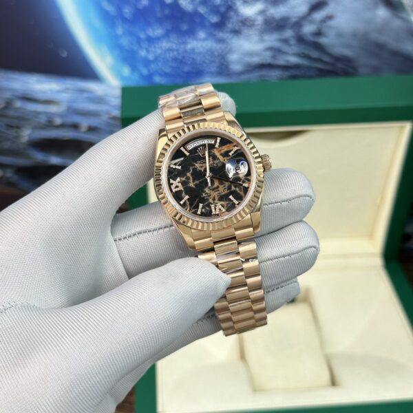 Dong Ho Rolex Day Date Fake Cao Cap Mat Thach Anh Nha May BP 40mm 1 1