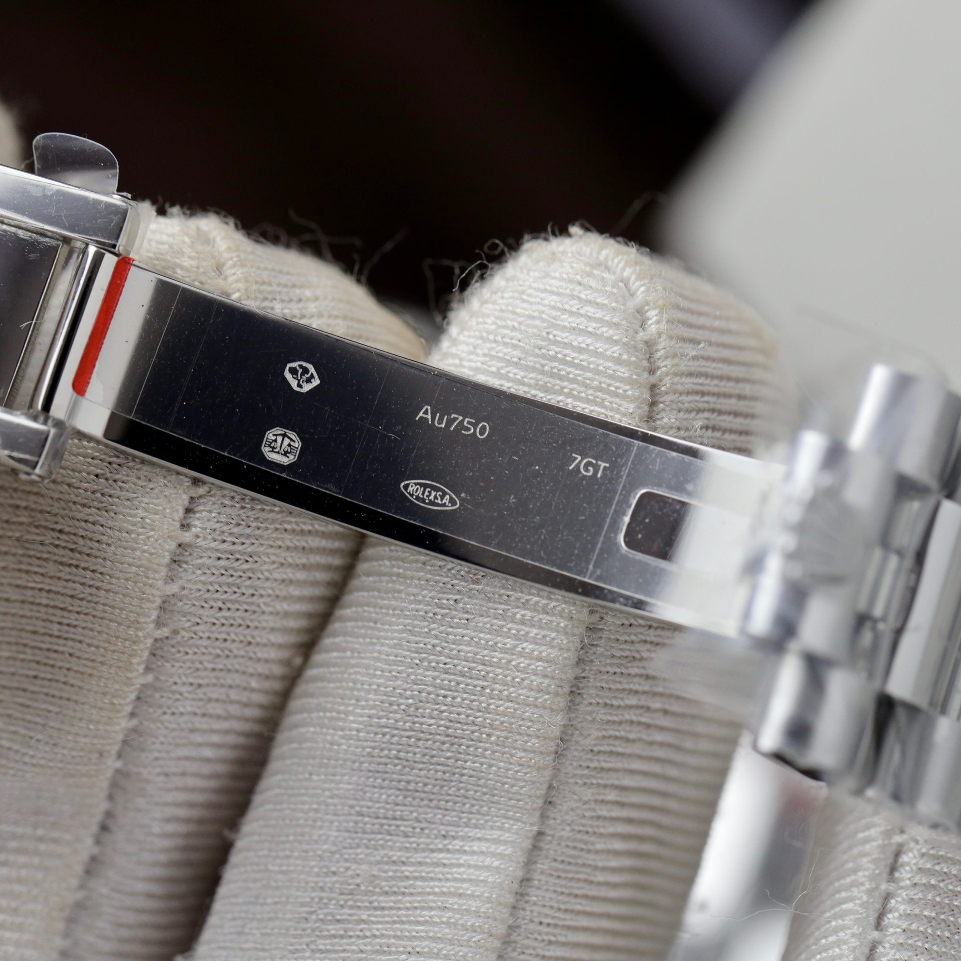 Rolex Super Clone Watch Day-Date Dial Meteorite Number Pile Diamond Moissanite 40mm - Image 10