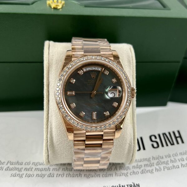 Dong Ho Rolex Day Date Nam Mat Xa Cu Tim Nha May TW 40mm 1 scaled 1