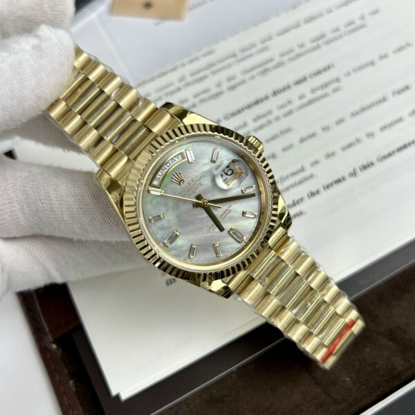 Dong Ho Rolex Day Date Replica 11 Mat Xa Cu Nha May TW 40mm 6 1