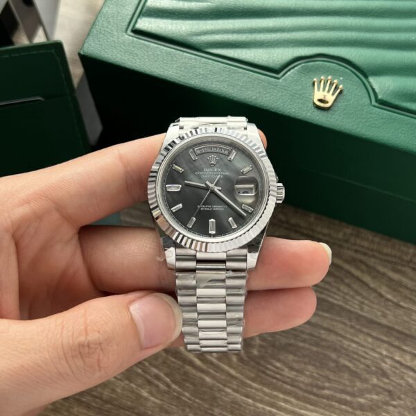 Dong Ho Rolex Day Date Replica 11 Nam Mat Xa Cu Tim 40mm 1 scaled 1