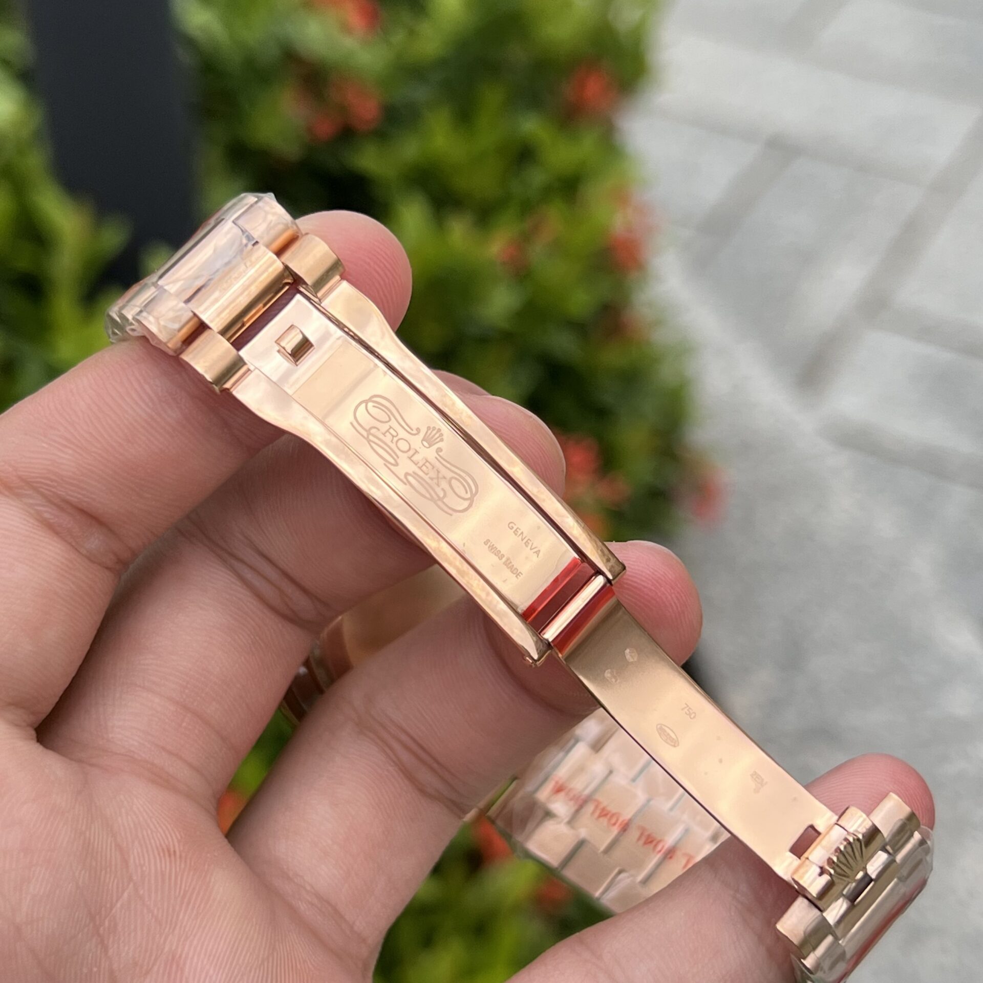 Rolex Day-Date Rose Gold Best Super Clone Watch White Dial 40mm - Image 6