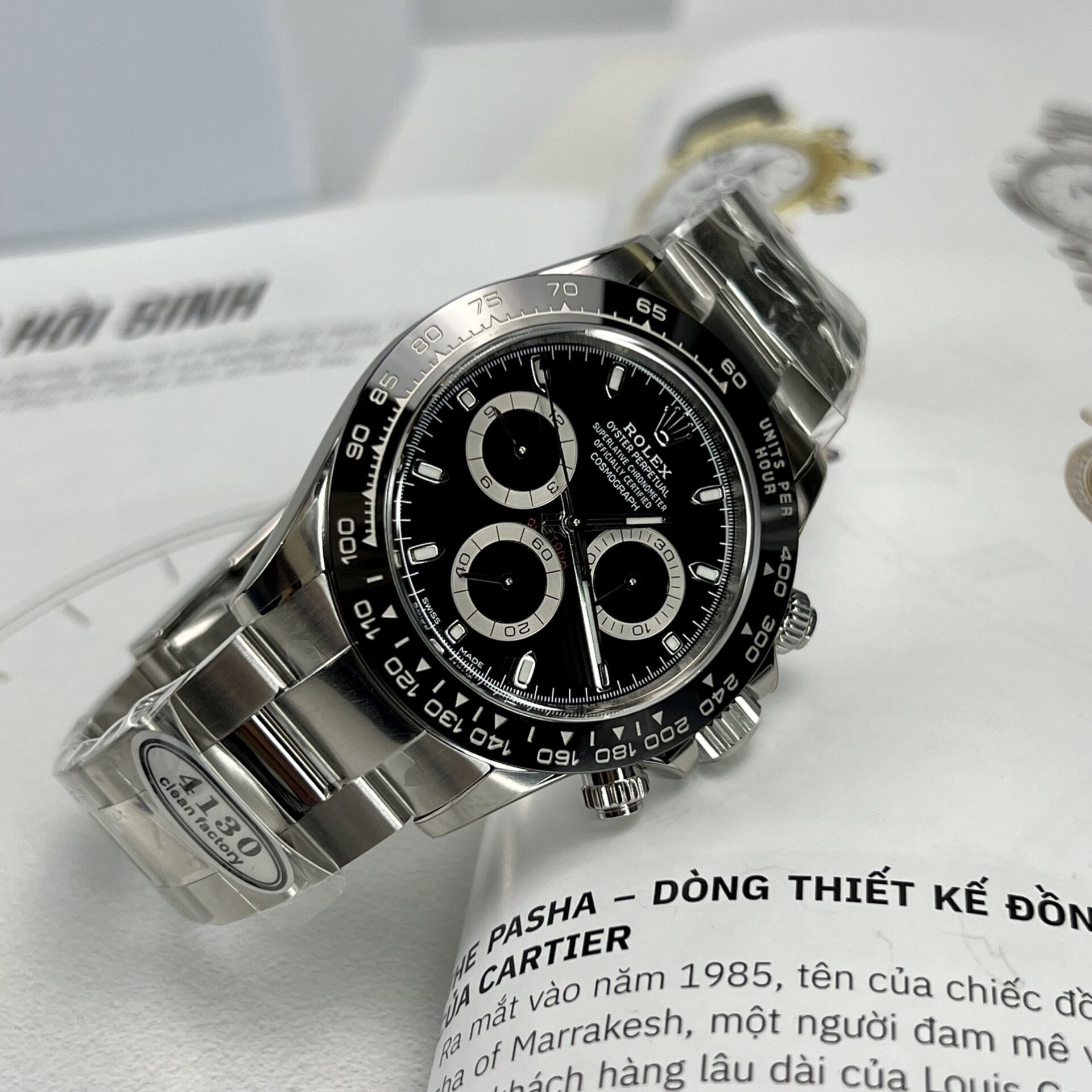 Rolex Daytona 116500LN Godzilla Super Clone 1:1 Watch Clean Factory 40mm - Image 2