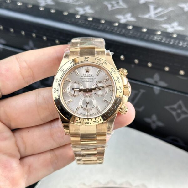Dong Ho Rolex Daytona 116505 Vang Hong Coc So Dinh Da Nha May Clean 40mm 9 1