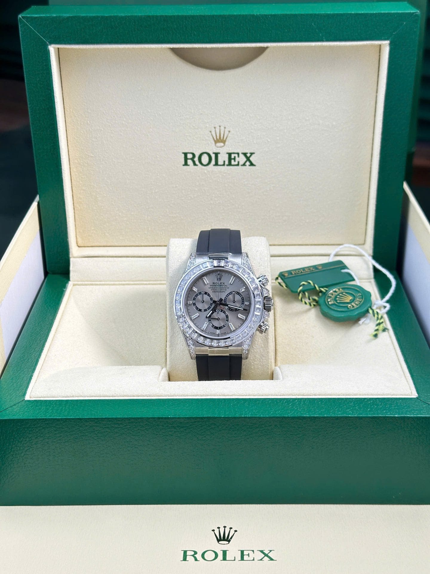Rolex Daytona 126539TBR Super Clone Watch Dial Gray Sundust 40mm - Image 6