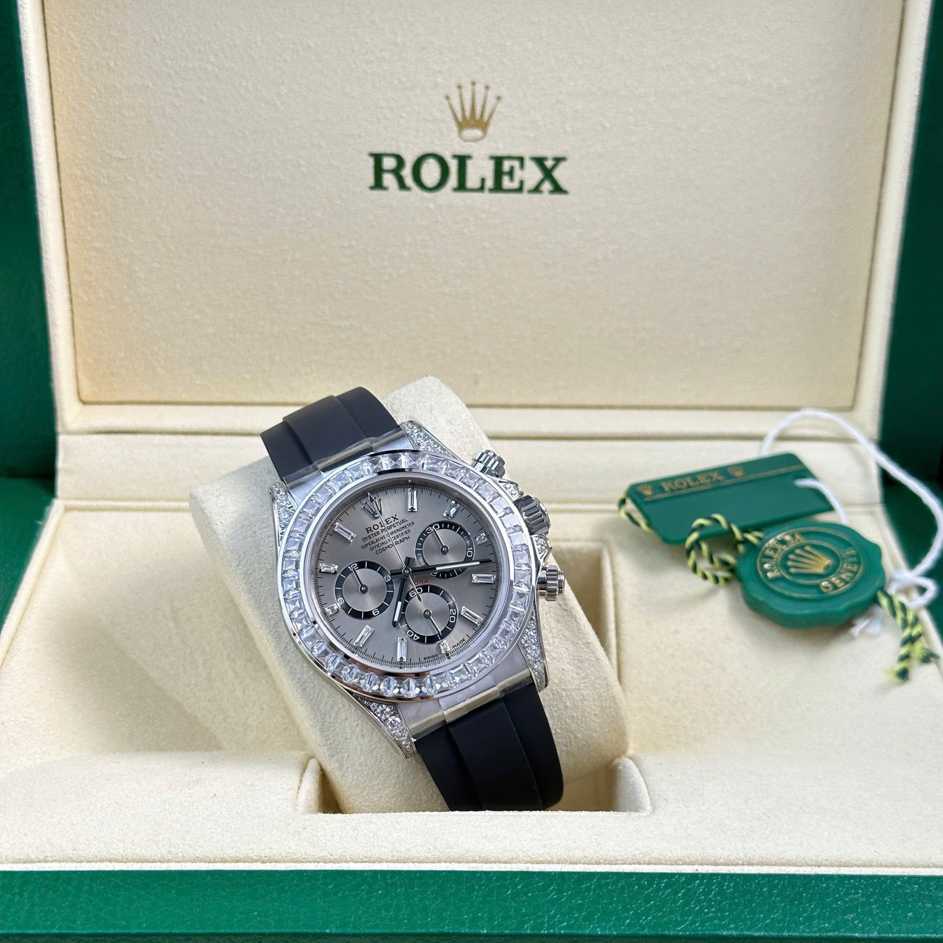 Rolex Daytona 126539TBR Super Clone Watch Dial Gray Sundust 40mm - Image 2