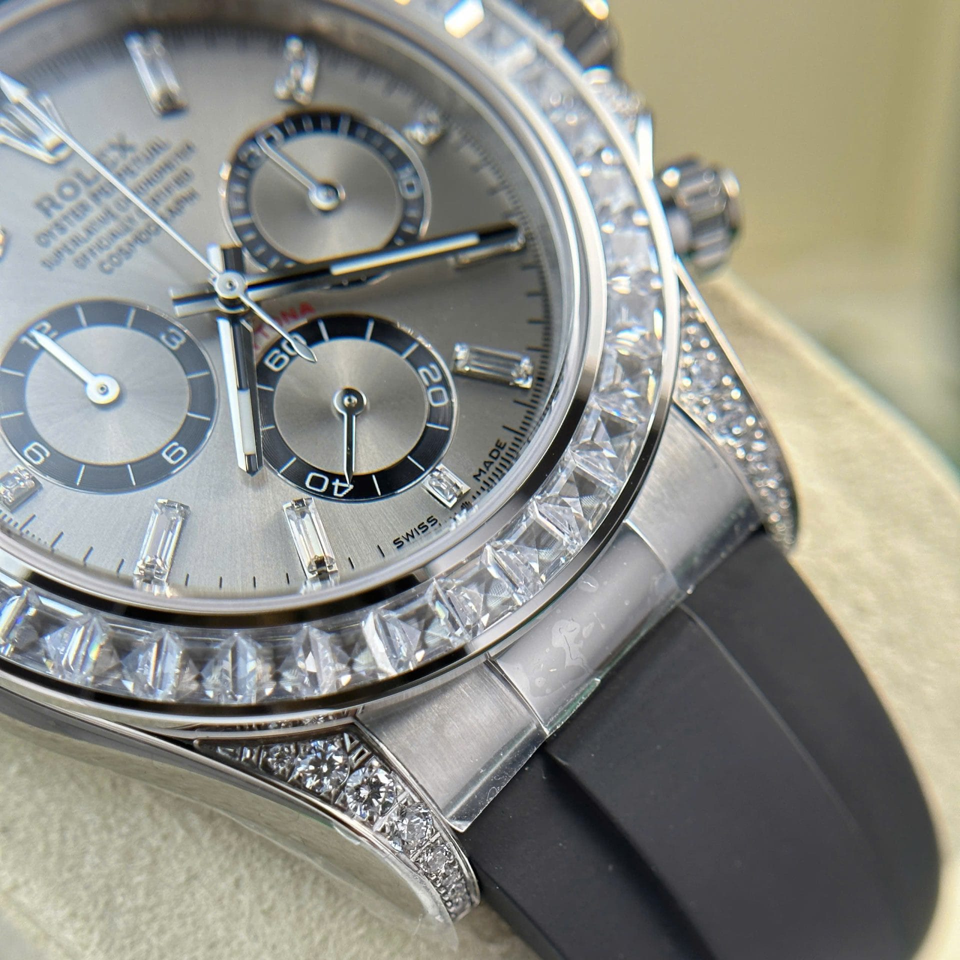 Rolex Daytona 126539TBR Super Clone Watch Dial Gray Sundust 40mm - Image 5
