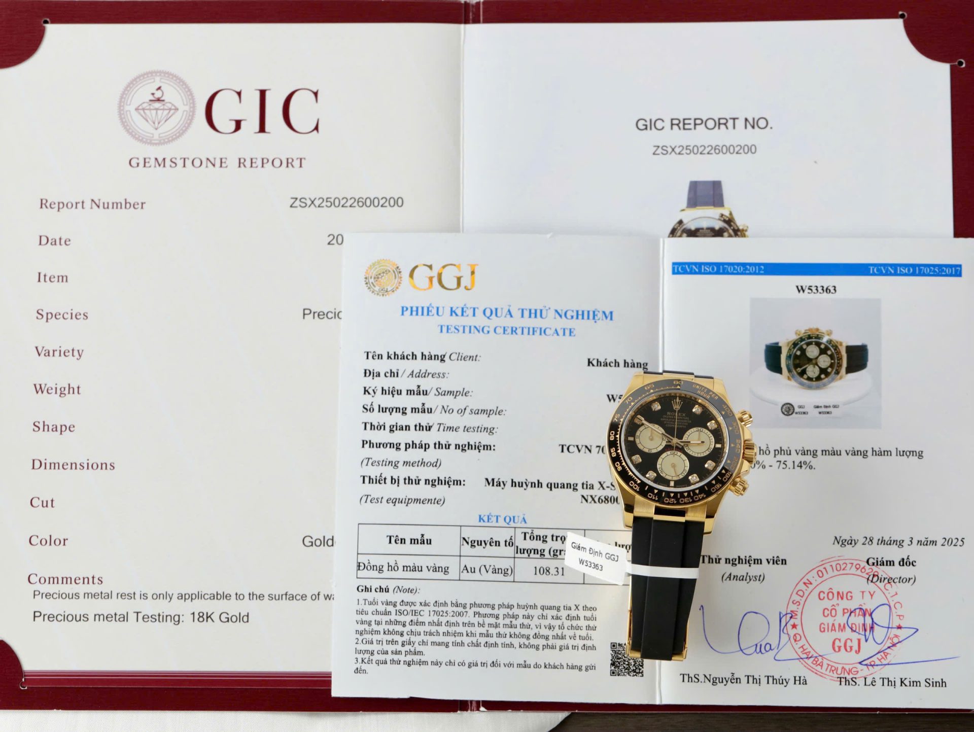 Rolex Daytona Super Clone Watch Custom 18K Gold Wrapped Movement Calibre 4131 40mm