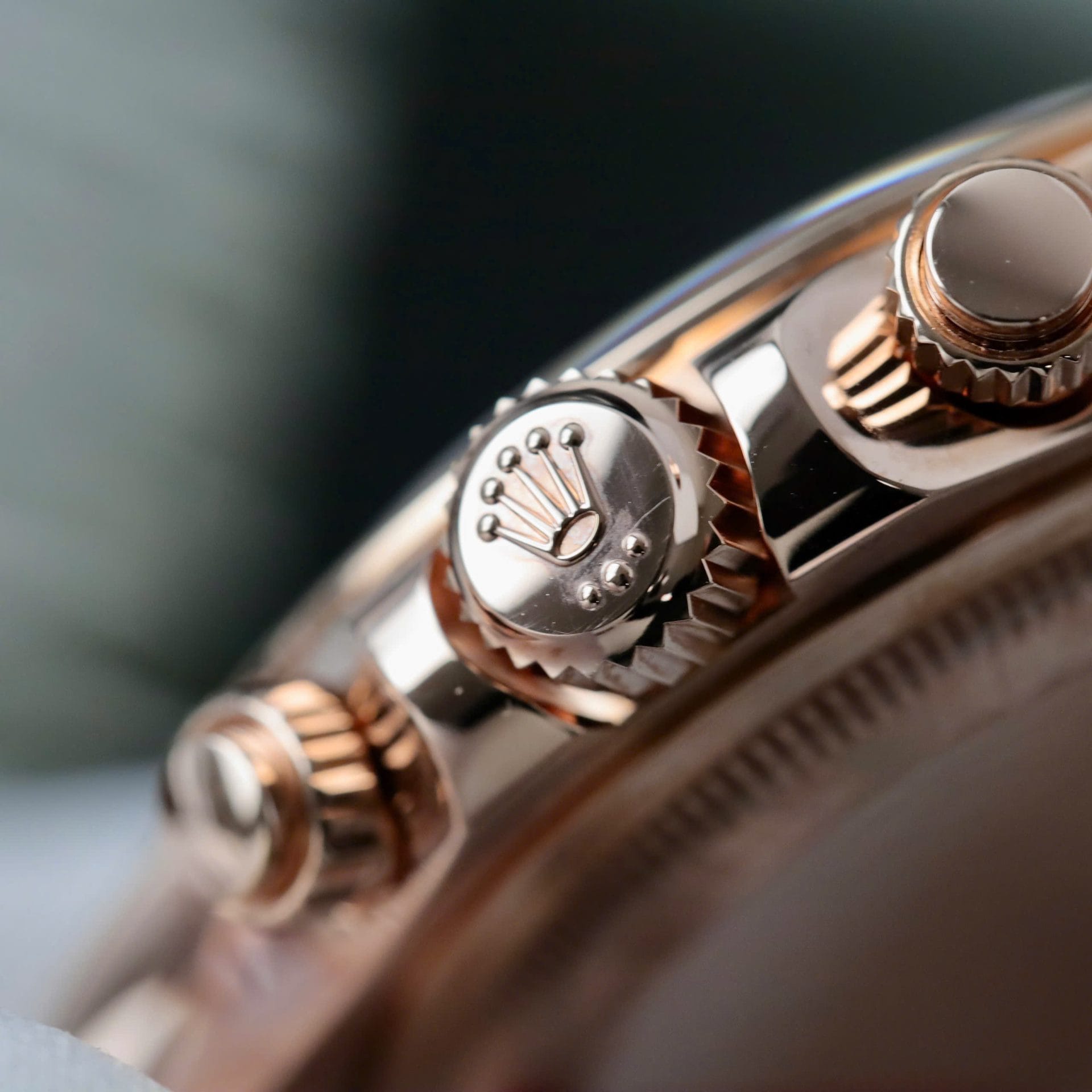 Rolex Daytona Super Clone Watch Custom Gold Wrapped 18K + Movement Calibre 4131 40mm - Image 7