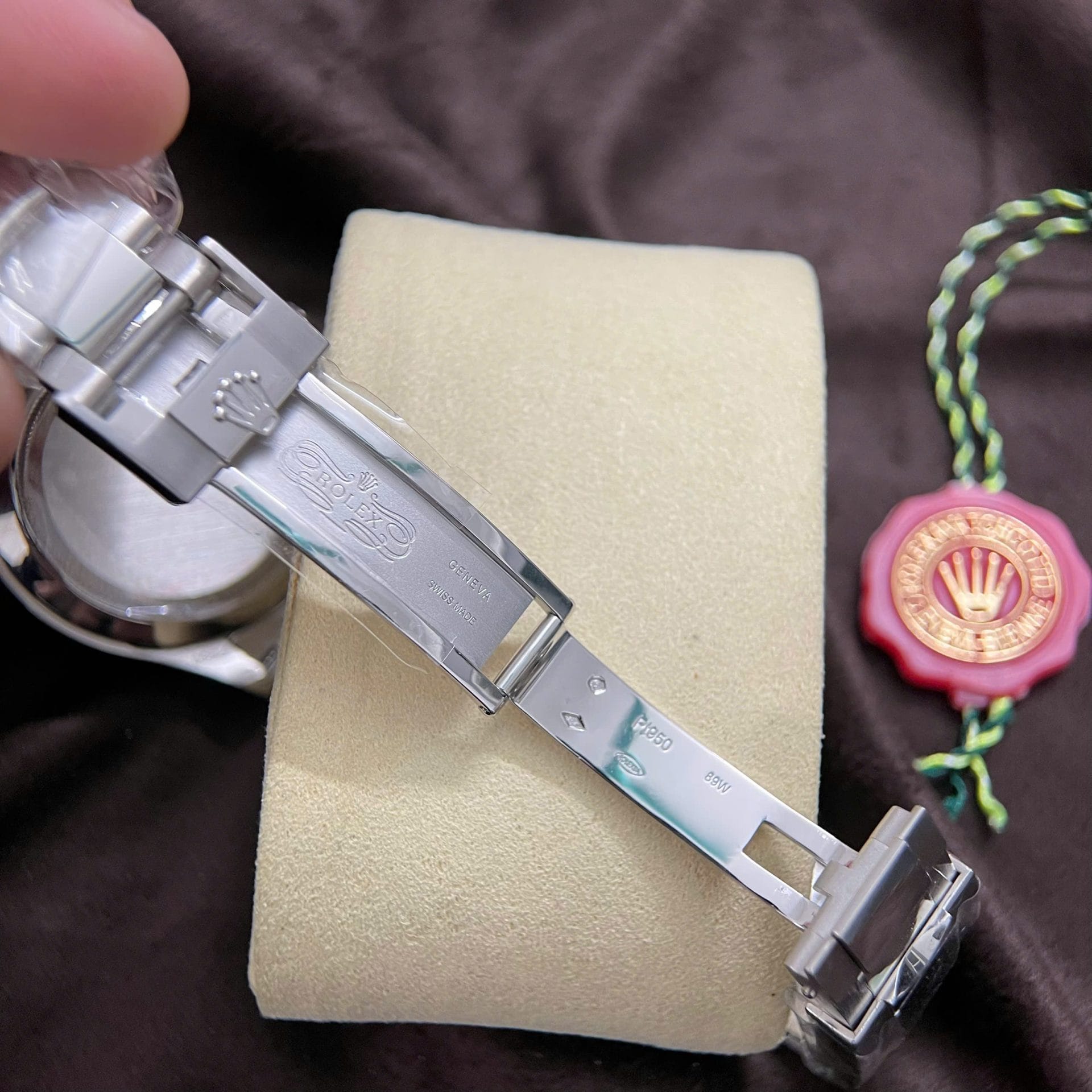 Rolex Daytona Super Clone Watch Custom 18K Solid White Gold Baguette Diamonds 40mm - Image 12