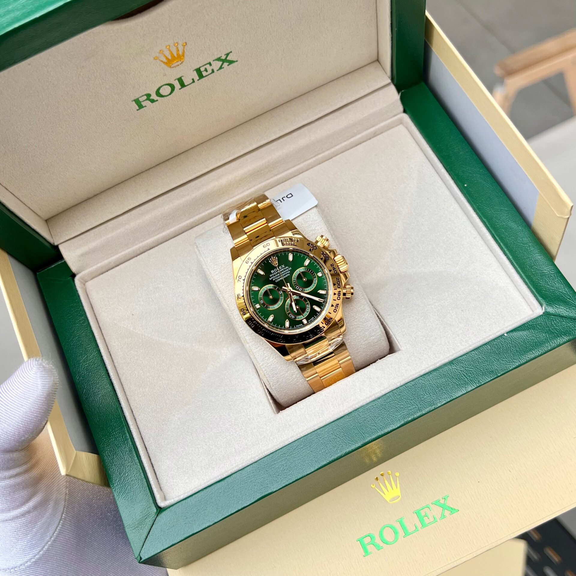 Rolex Daytona Loki Gold Wrapped Highest Quality Super Clone Watch 40mm - Image 2