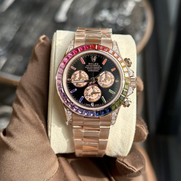 Dong Ho Rolex Daytona Rainbow Nha May TW Rep 11 40mm 7 scaled 1