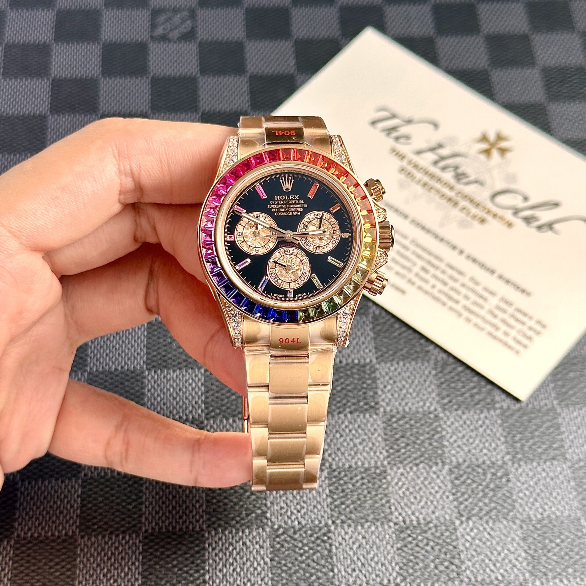 Rolex Daytona Rainbow Super Clone Watch High Quality NOOB Factory 40mm