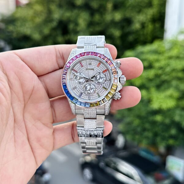 Dong Ho Rolex Daytona Rainbow Super Fake Cao Cap 40mm 5 1