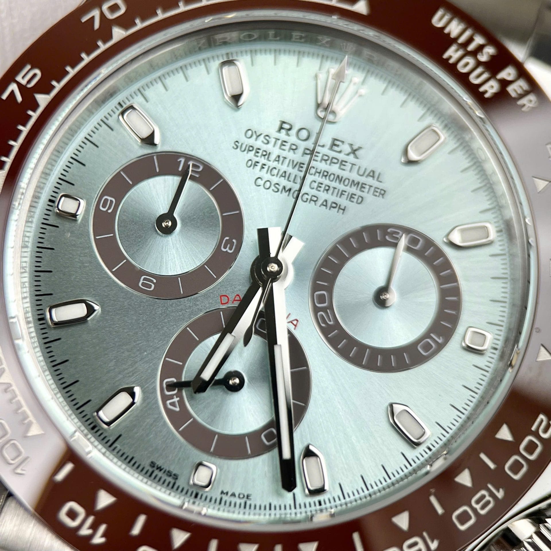 Rolex Daytona Super Clone 11 Watch Ice Blue Dial BT Factory 40mm - Image 4