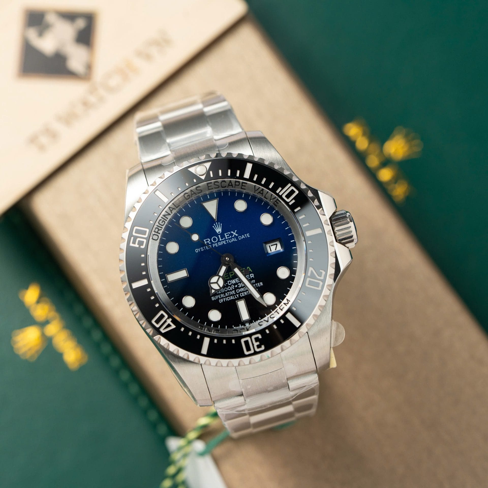 Rolex DeepSea 126660 Super Clone Watch Dial D-Blue V9 Factory 44mm