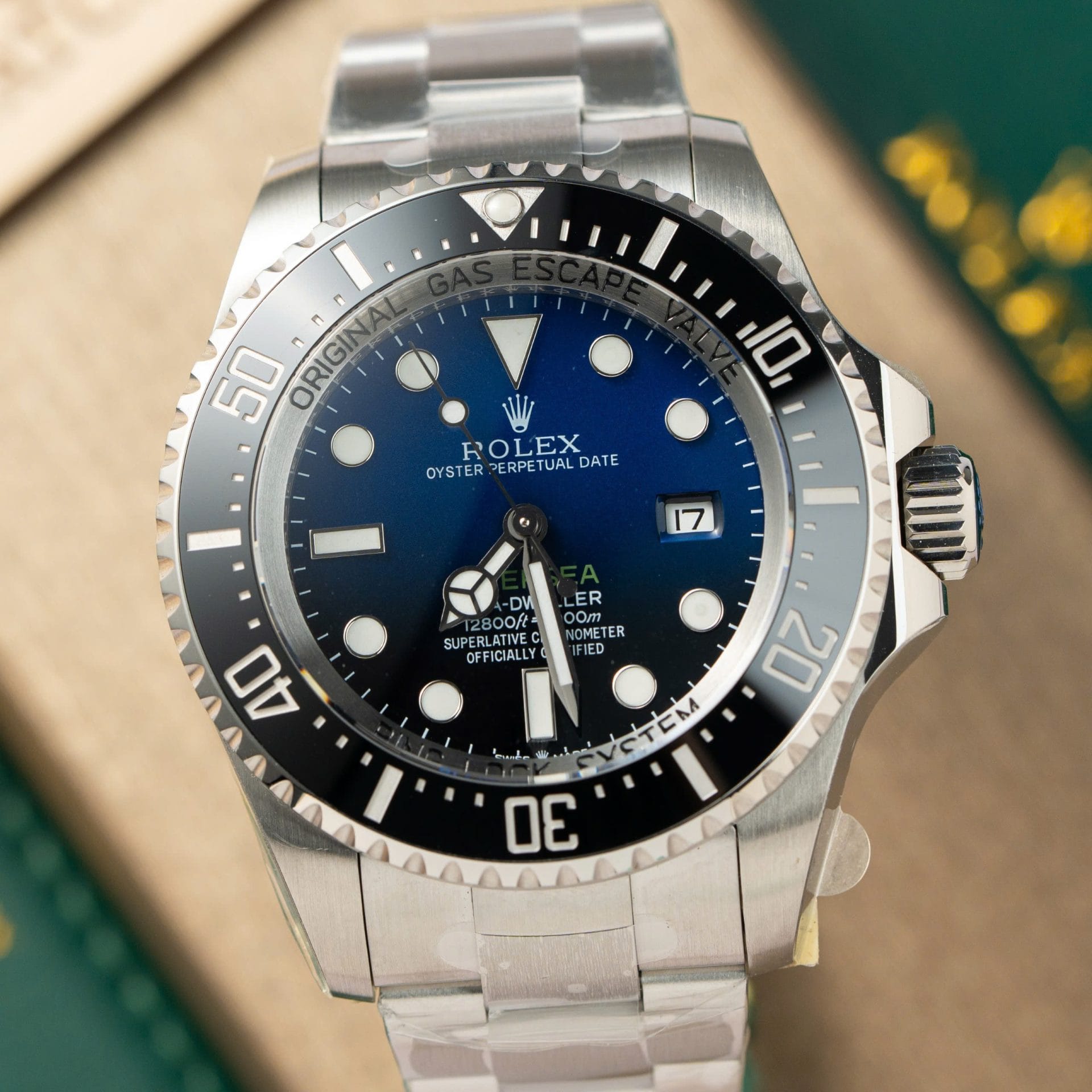 Rolex DeepSea 126660 Super Clone Watch Dial D-Blue V9 Factory 44mm - Image 2