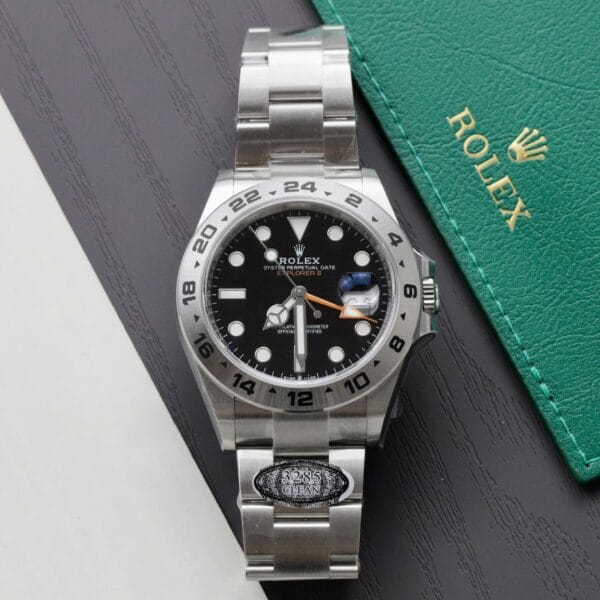 Dong Ho Rolex Explorer II 226570 Rep 11 Cao Cap Nhat Mat Den Nha May Clean 42mm 6 1