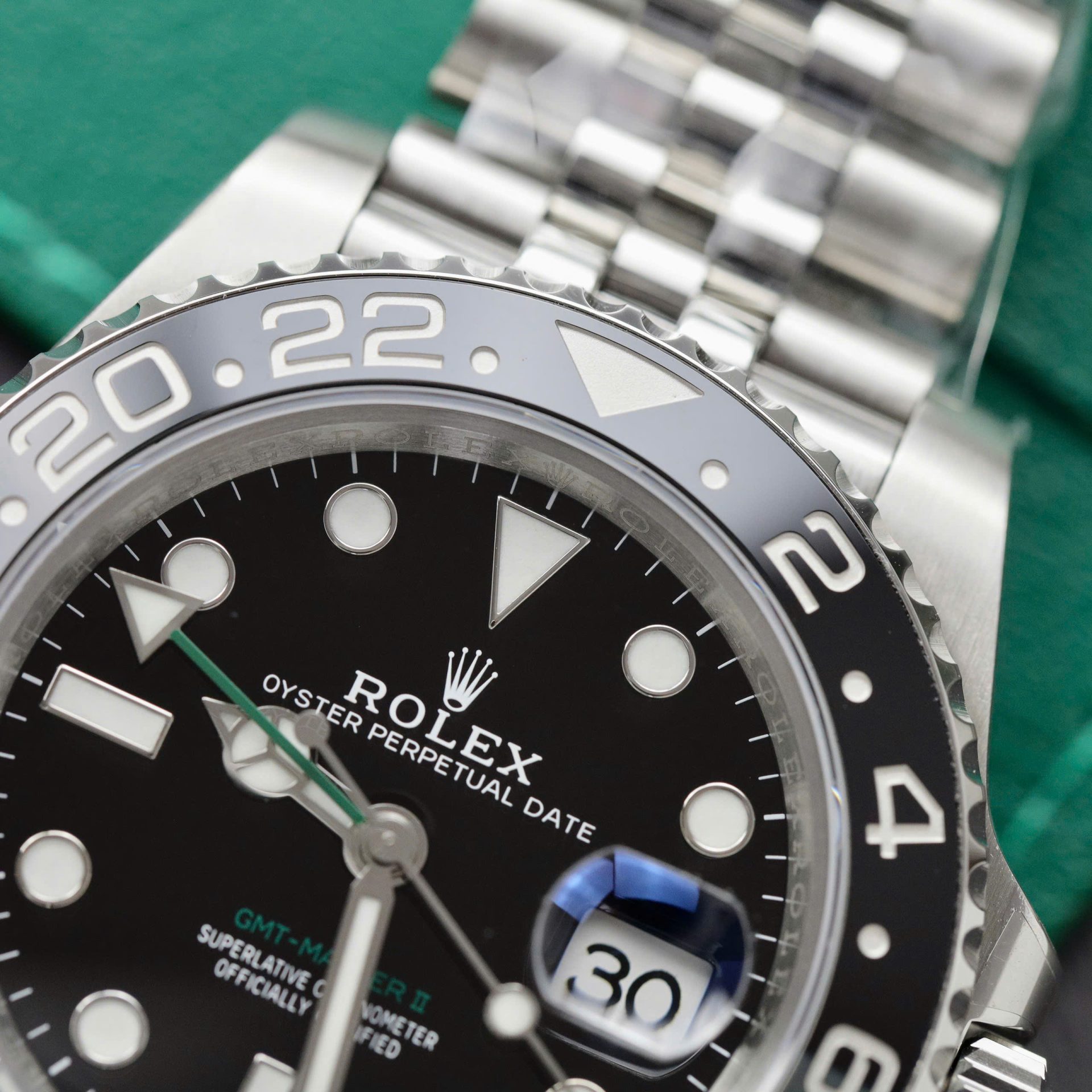 Rolex GMT-Master II 126710GRNR Super Clone Watch Black Dial Clean Factory 41mm - Image 8