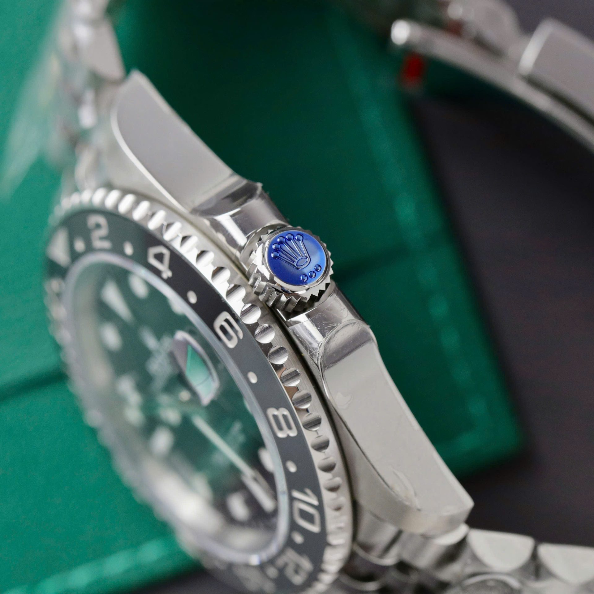 Rolex GMT-Master II 126710GRNR Super Clone Watch Black Dial Clean Factory 41mm - Image 9