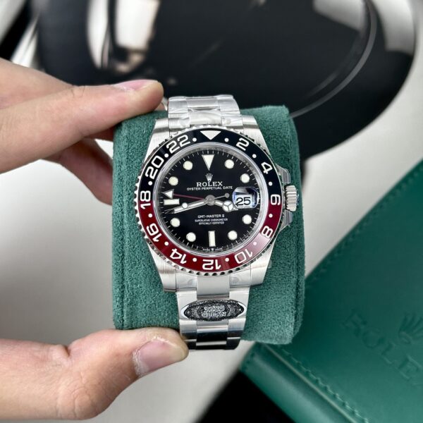 Dong Ho Rolex GMT Master II Coke Replica Cao Cap Nha May Clean 40mm 8 1