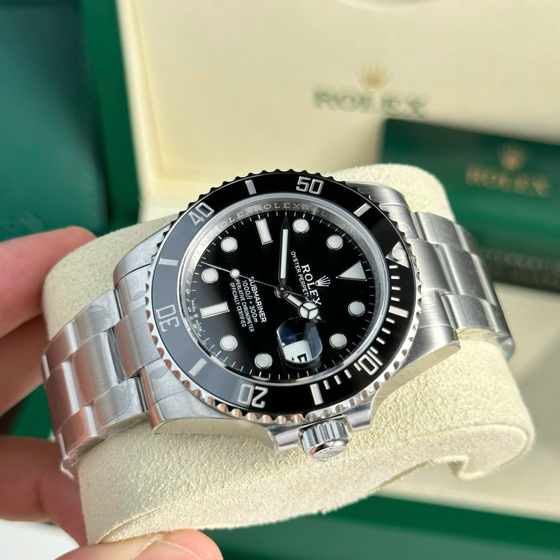 Rolex Men Super Clone Watch Submariner 126610LN Dial Black VS Factory 41mm - Image 4