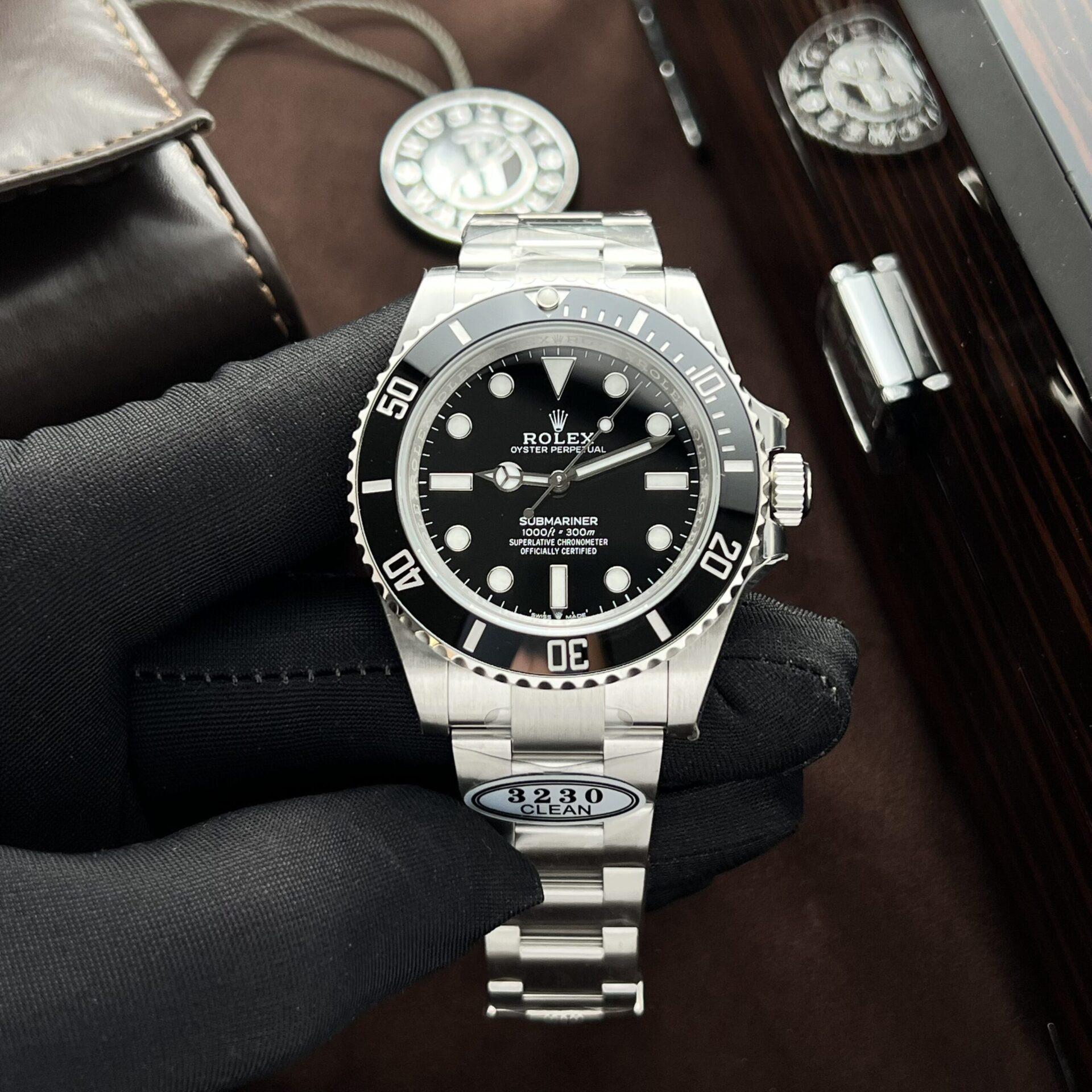 Rolex Submariner 124060LN Super Clone Watch Black Dial Clean Factory 41mm
